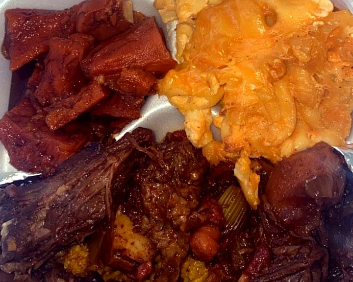 A full Sky’s Kitchen catering spread
